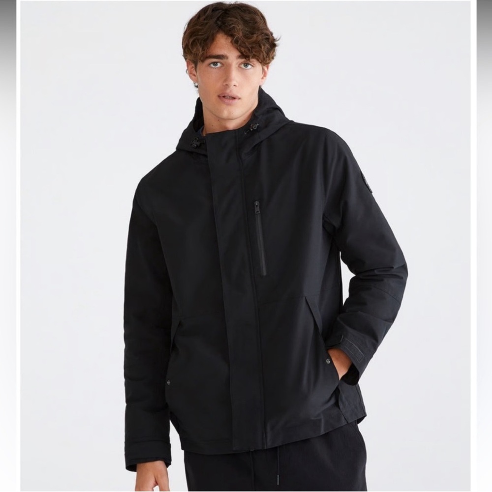 Aeropostale Aeropostale Black All Weather Jacket, Size: XS